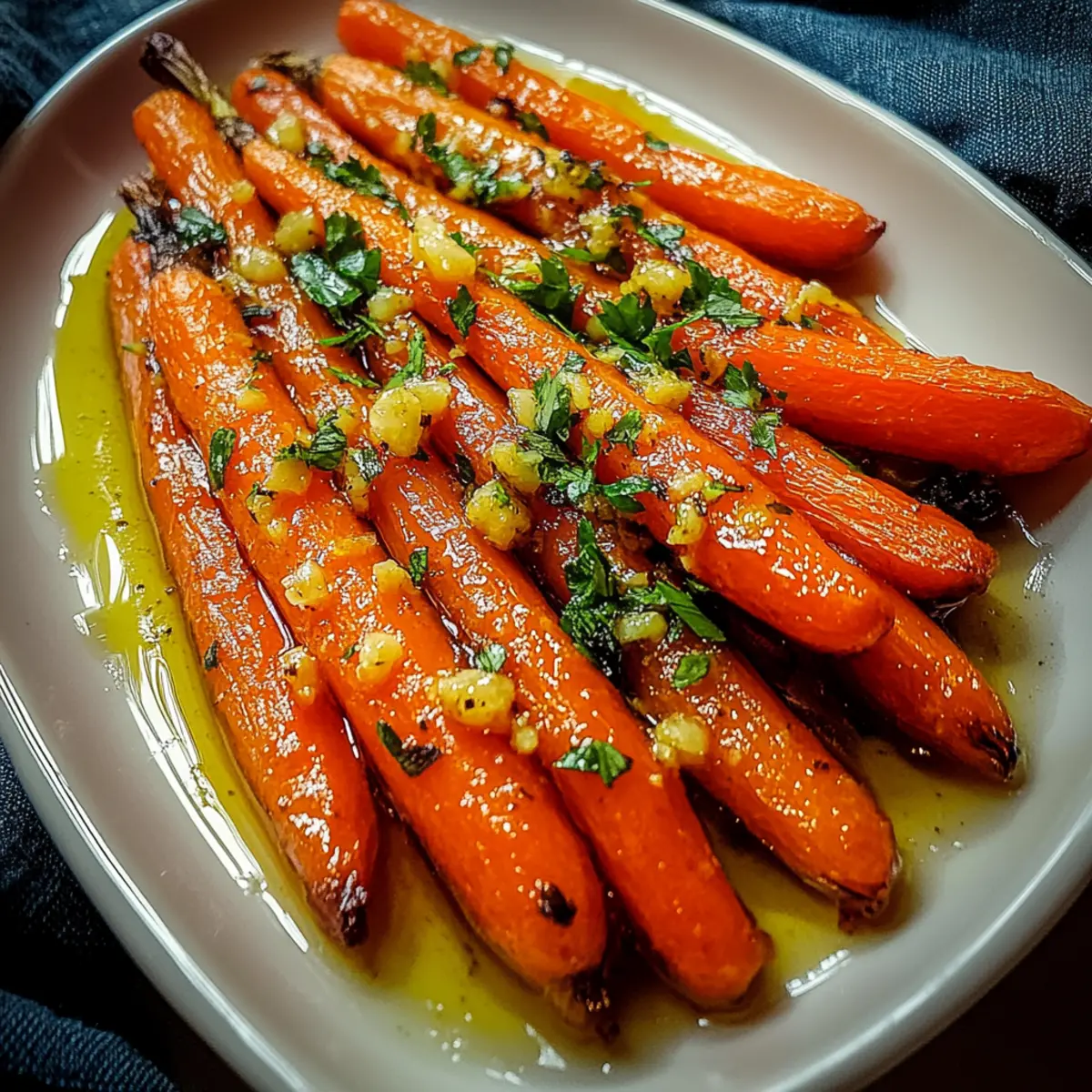 Honey Garlic Butter Roasted Carrots That Steal the Show