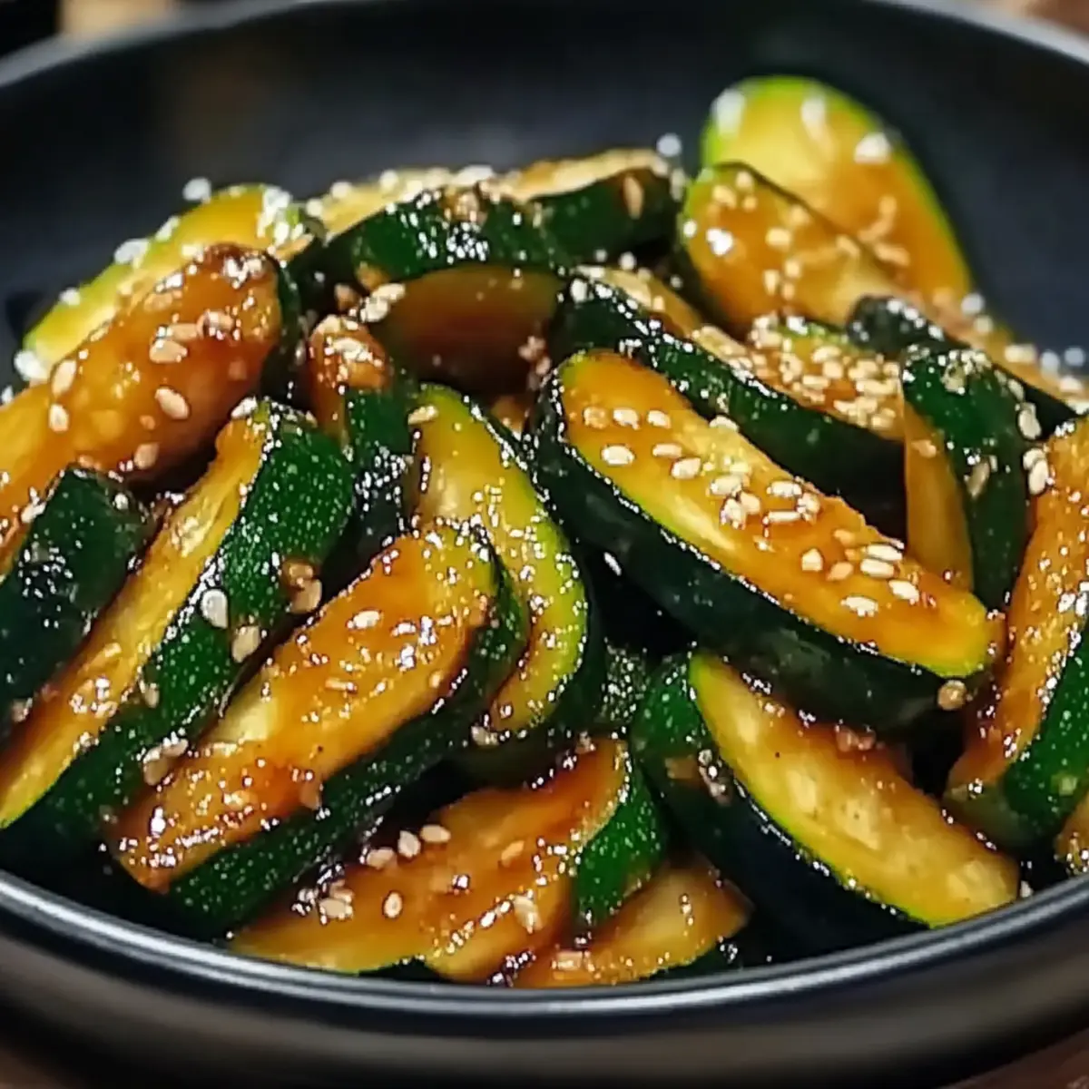 Delicious Tasty Asian Zucchini Side in Just 35 Minutes