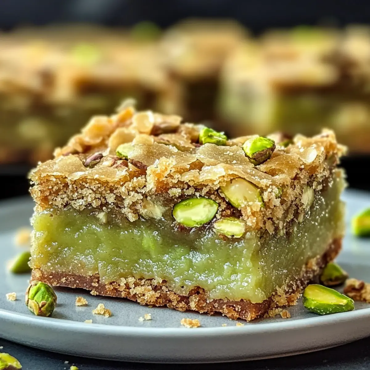 Pistachio Dream Cookie Bars That Will Brighten Your Day