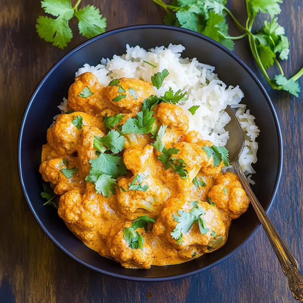 Savory Indian-Style Butter Cauliflower in Just 25 Minutes