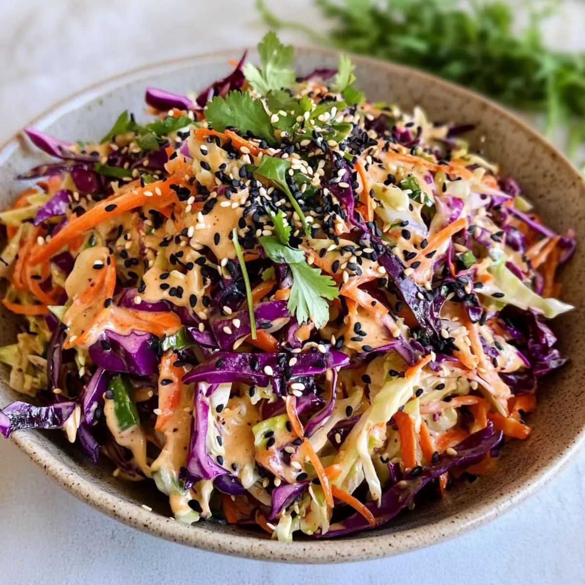 Refreshing Asian Peanut Slaw Recipe for a Crunchy Delight