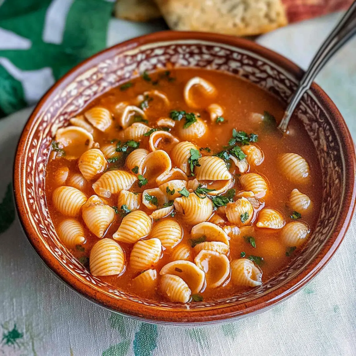 Hearty Mexican Sopa de Conchas in Just 4 Simple Steps