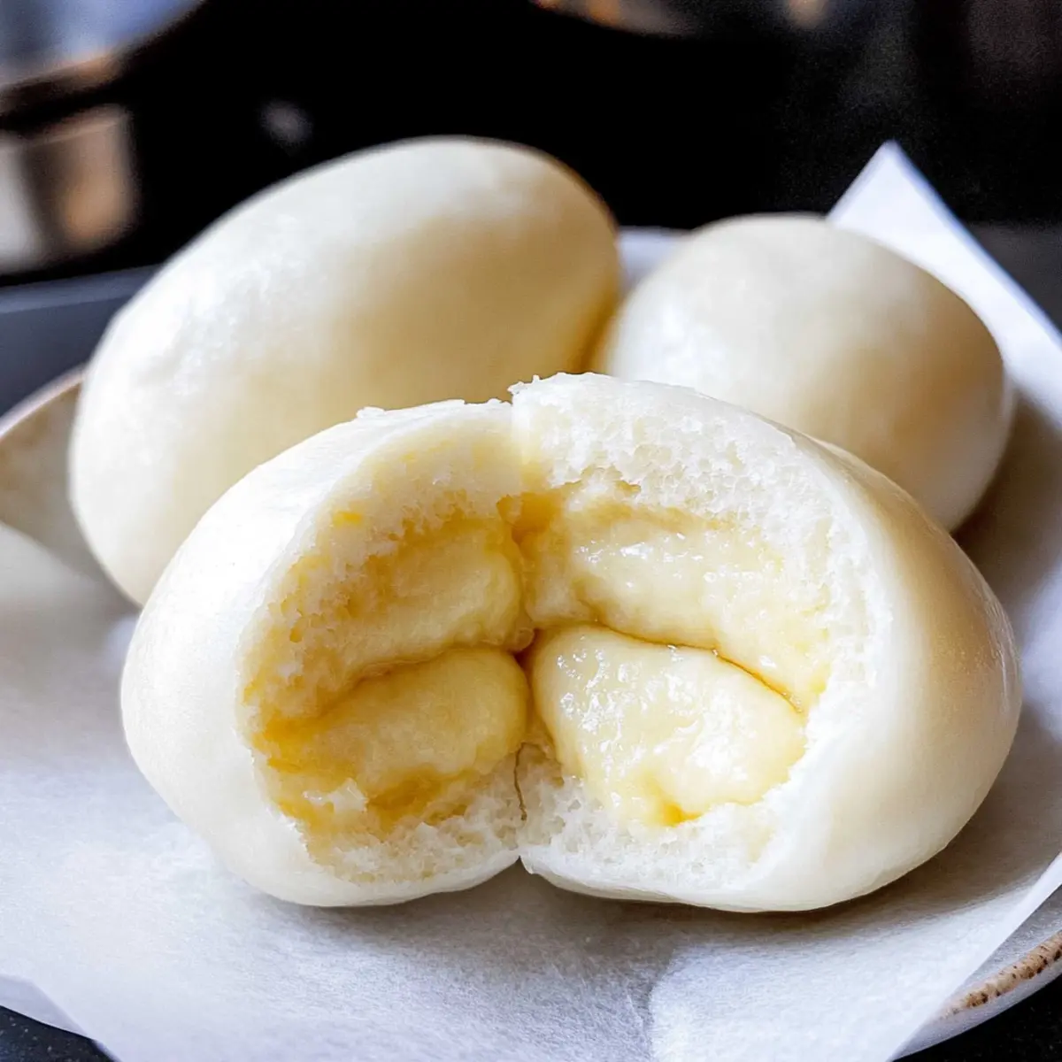 Heavenly Dim Sum Steamed Custard Buns You Can Make at Home
