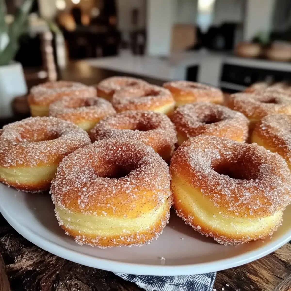 Cinnamon Sugar Donuts: Deliciously Baked for Cozy Mornings