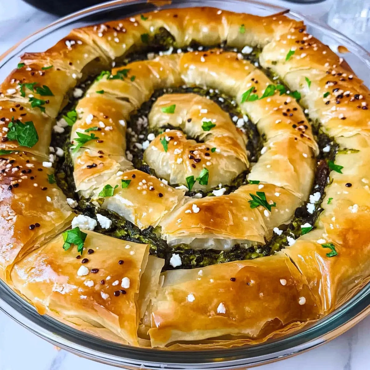 Flaky Spanakopita Spiral: Your New Favorite Mediterranean Treat