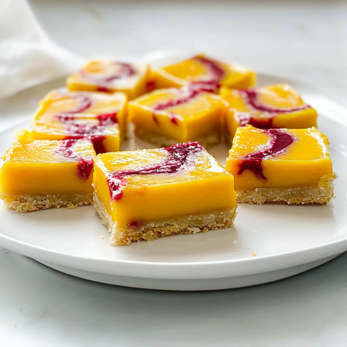 Raspberry Mango Bars: A Tropical Treat to Brighten Your Day