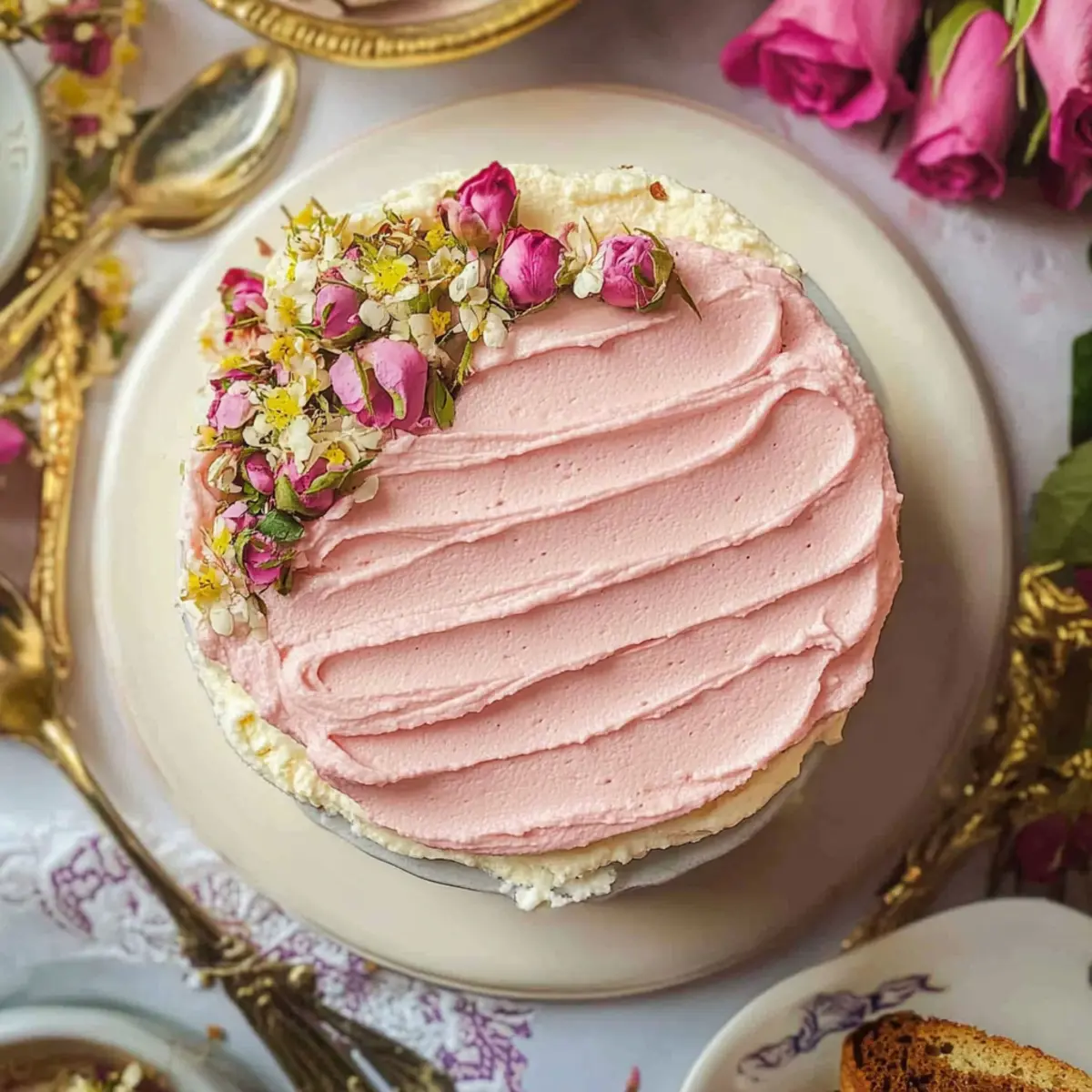 Delicious Rose Tiramisu Recipe - No-Bake Floral Delight