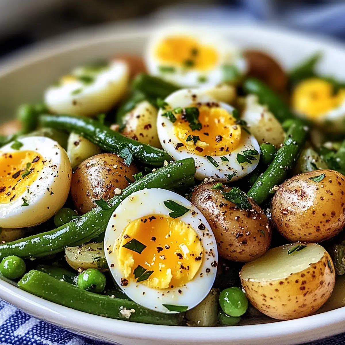 Fresh French-Style Potato and Green Bean Salad Magic