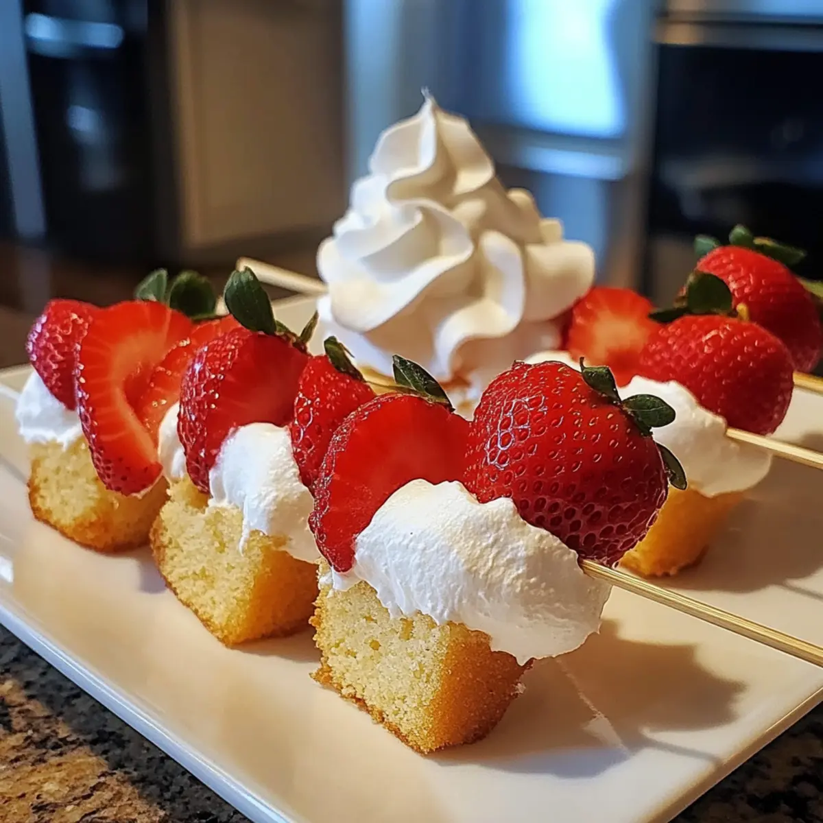 Strawberry Shortcake Kabobs That’ll Wow Your Summer Guests
