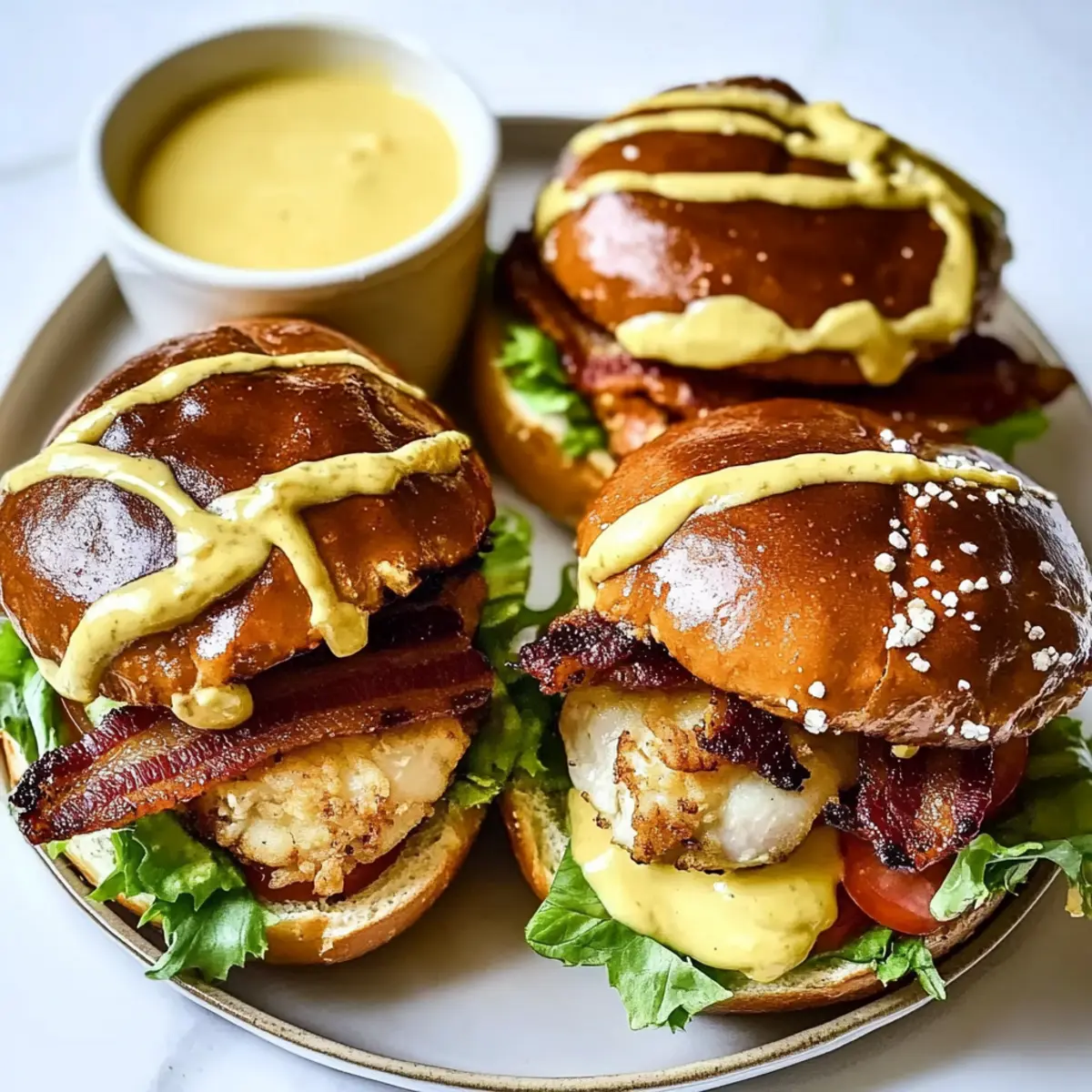 Savor Honey Mustard BLT Chicken Sliders for Easy Entertaining