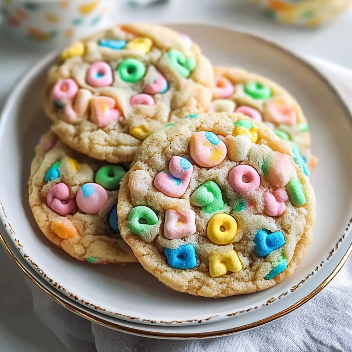 Lucky Charms Cookies: Sweet Nostalgia in Every Bite