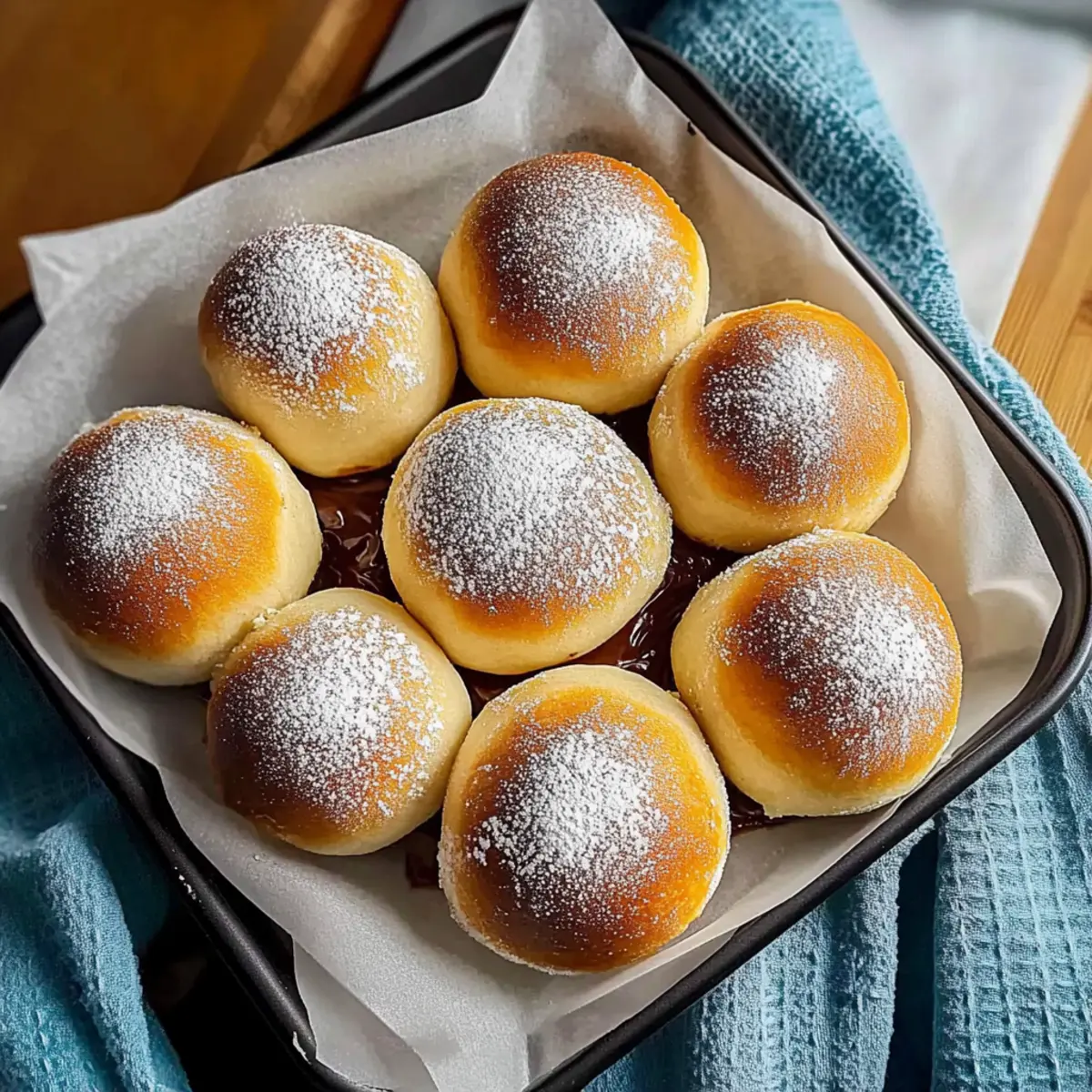 Delicious Fluffy Nutella Bombs That Melt in Your Mouth