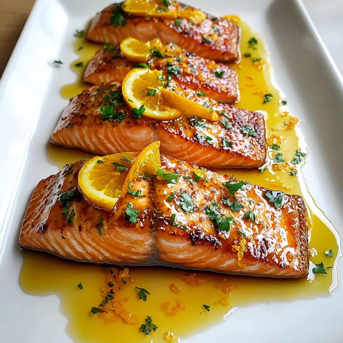 Irresistibly Delicious Orange Glazed Salmon in 25 Minutes