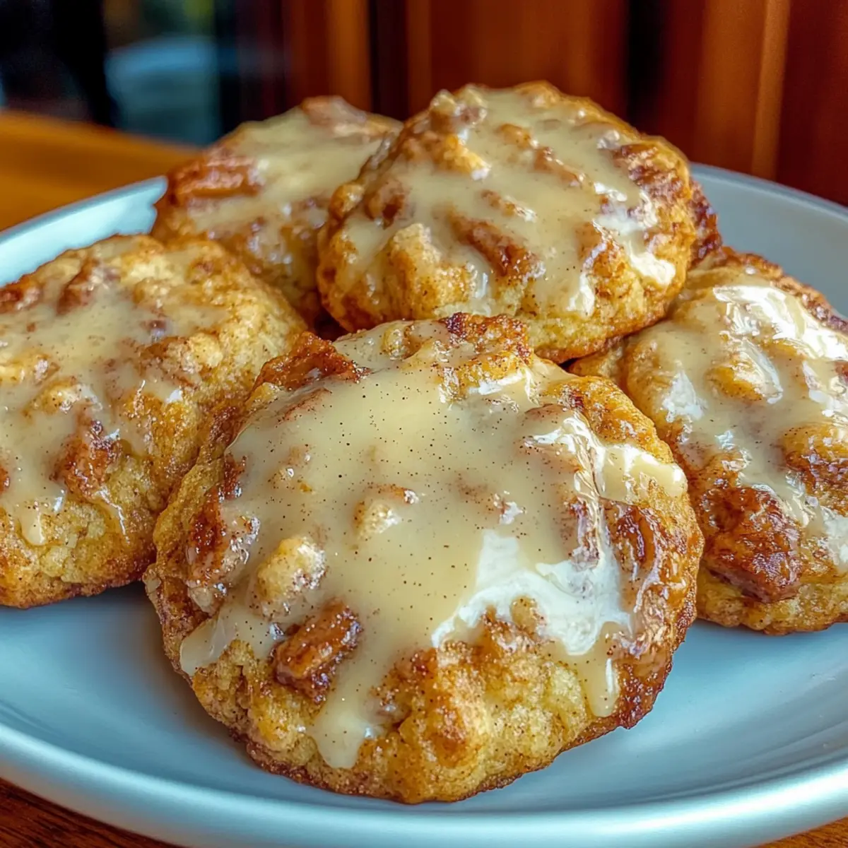 Cottage Cheese Cinnamon Roll Breakfast Cookies for Cozy Mornings