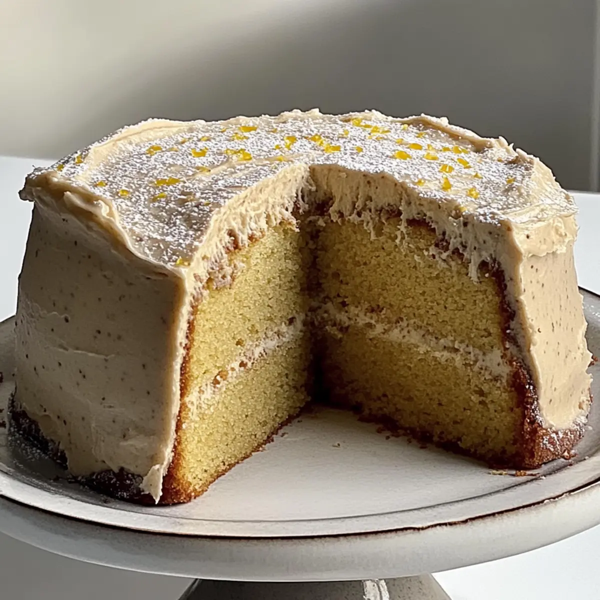 Delicious Olive Oil Cake with Brown Butter Frosting Bliss