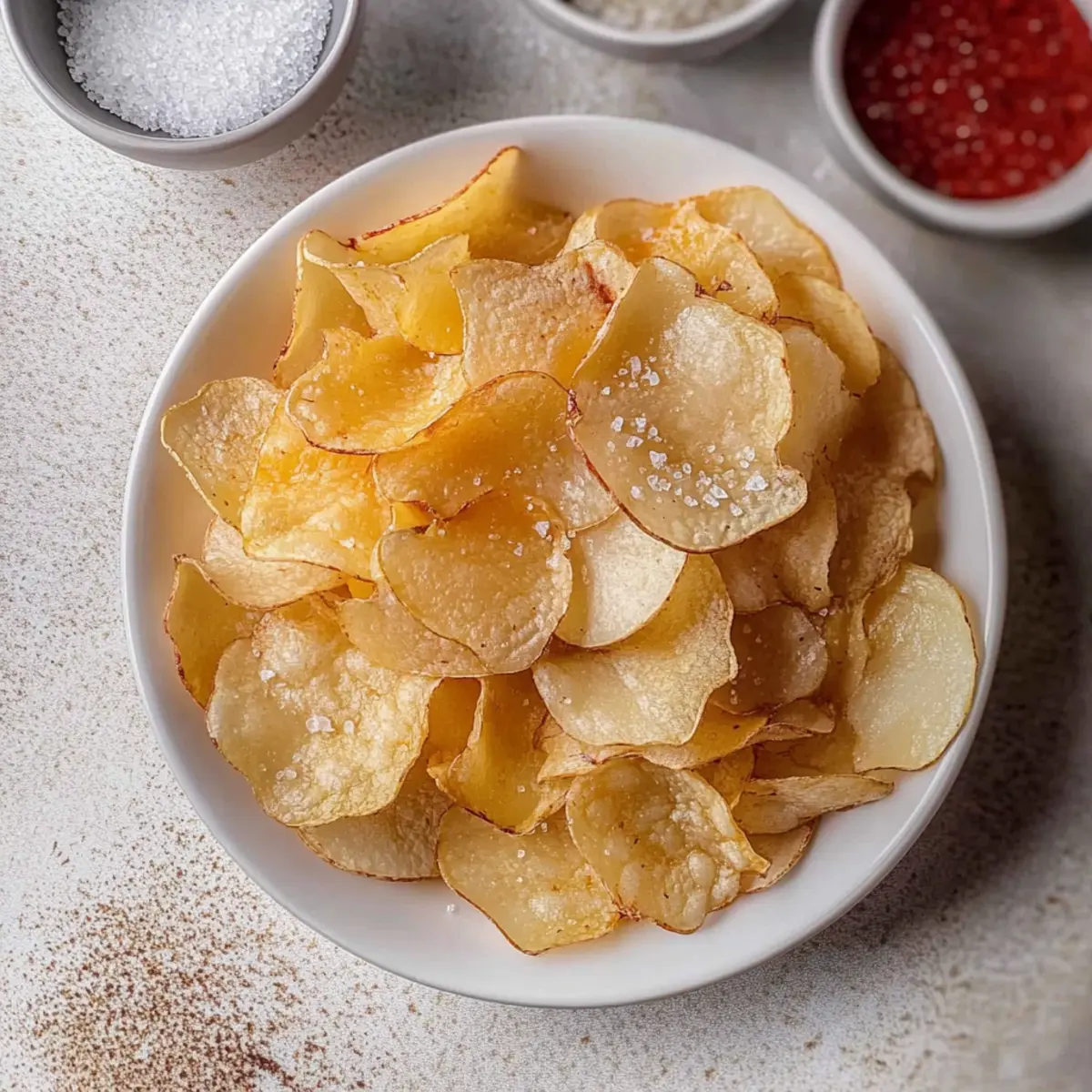 Baked Potato Chips: Light & Crispy Healthy Snack Recipe
