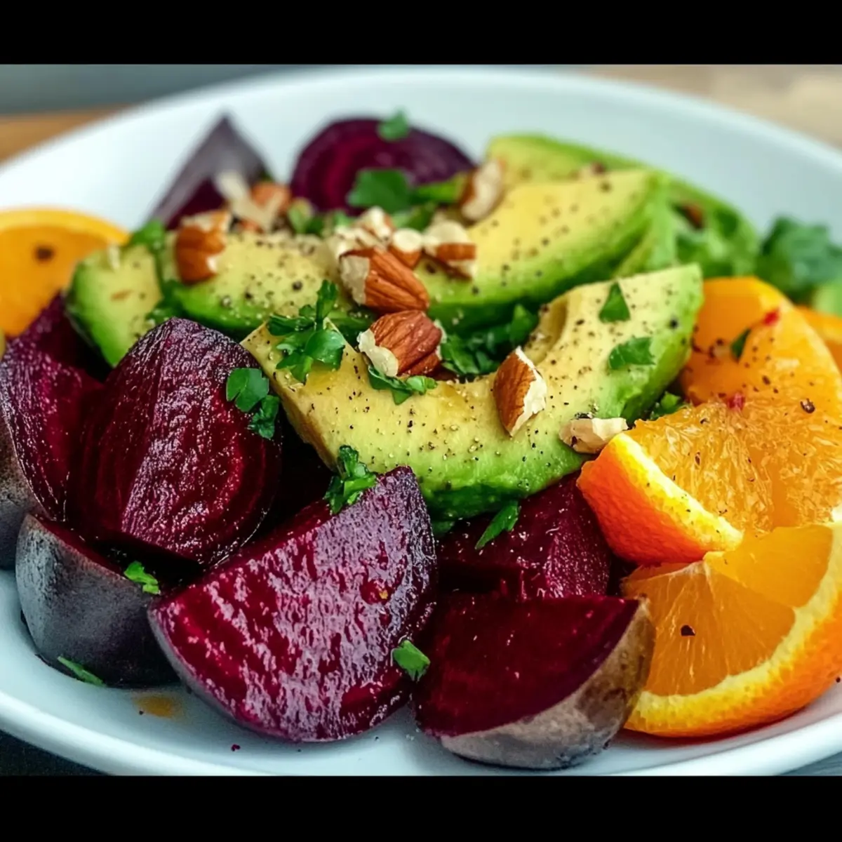 Delightful Roasted Beet Orange Avocado Salad You’ll Love