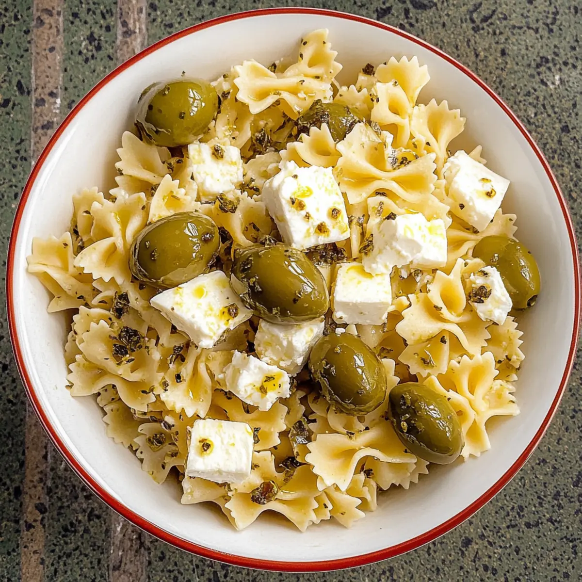 Dirty Martini Pasta Salad: A Zesty Twist on a Classic Dish