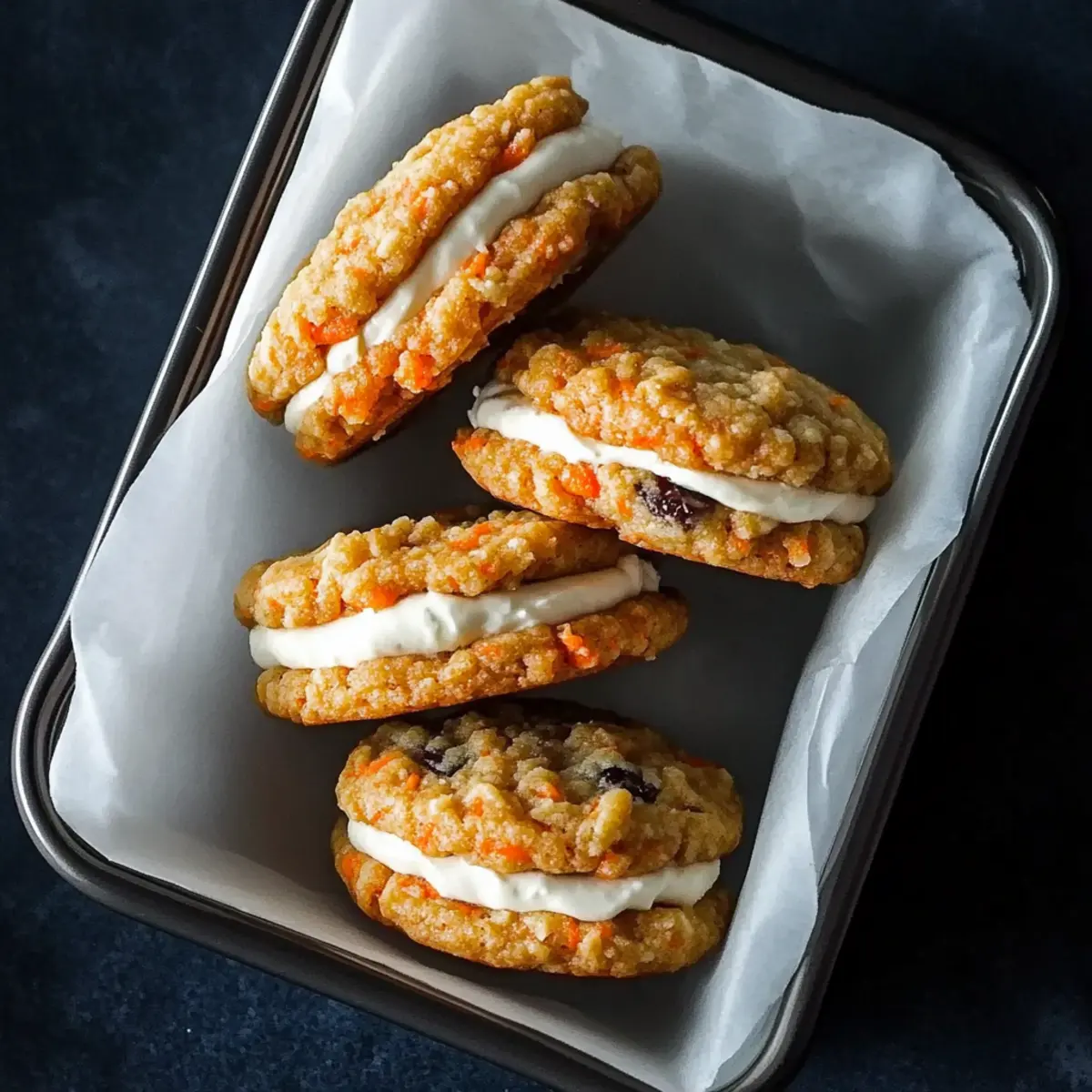 Carrot Cake Cookies: Soft, Chewy Bliss with Creamy Frosting