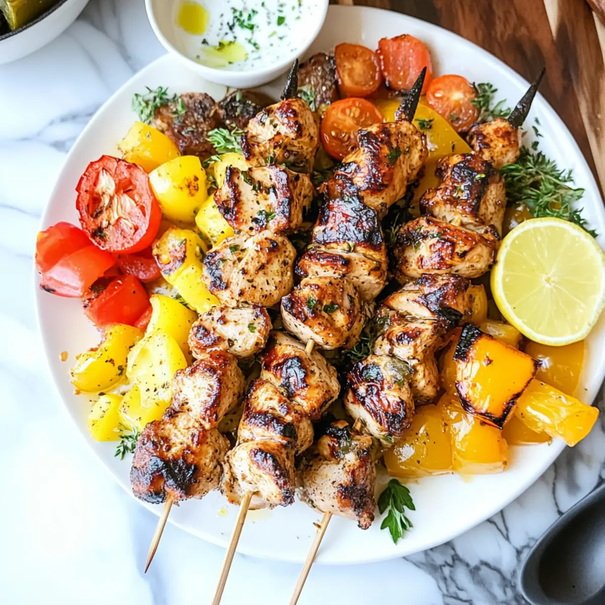 Irresistible Greek Chicken Kabobs for Quick, Flavorful Dinners