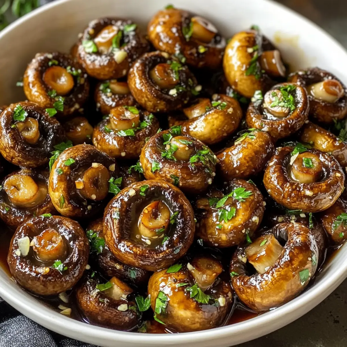 Garlic Butter Soy-Glazed Mushrooms: Pure Umami Magic