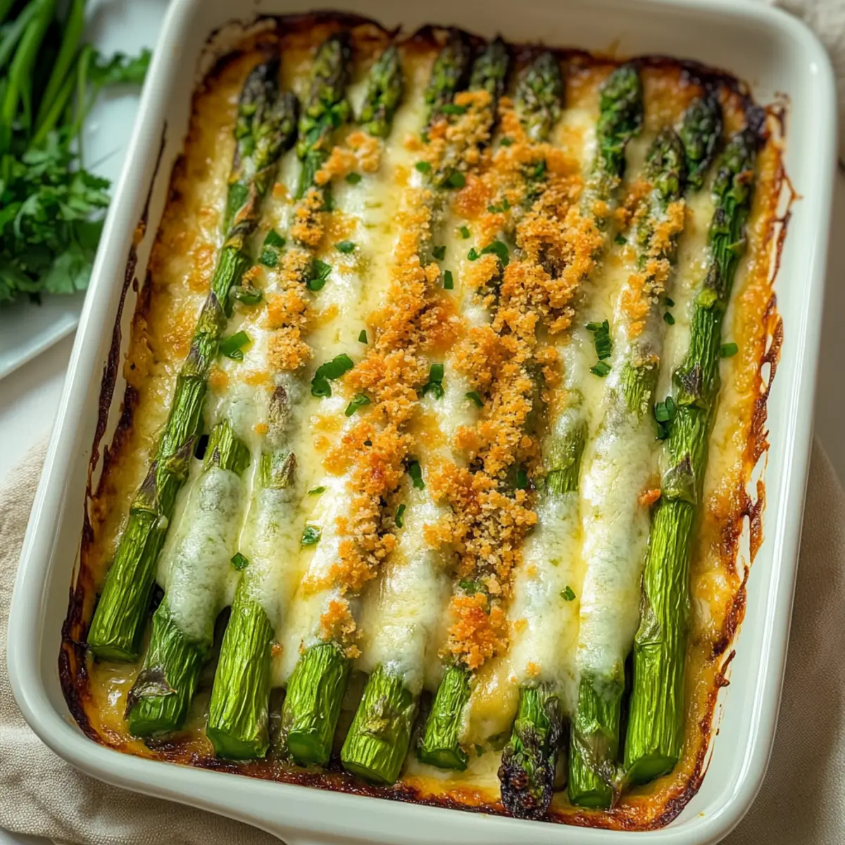 Delicious Cheesy Baked Asparagus Ready in 20 Minutes