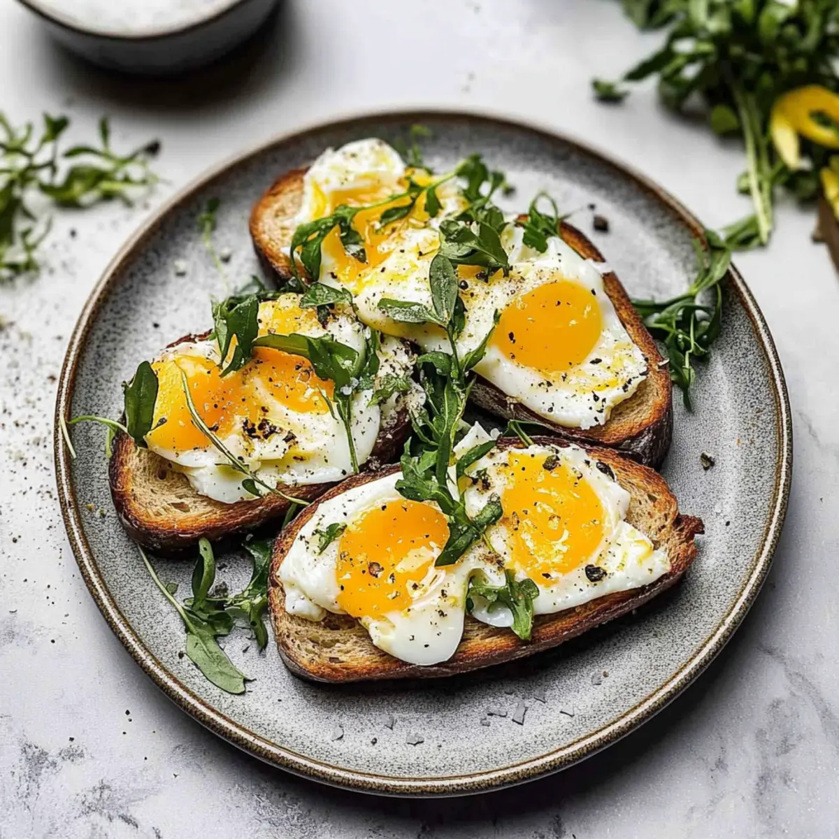 Smashed 7-Minute Eggs on Toast: A Simple Brunch Delight