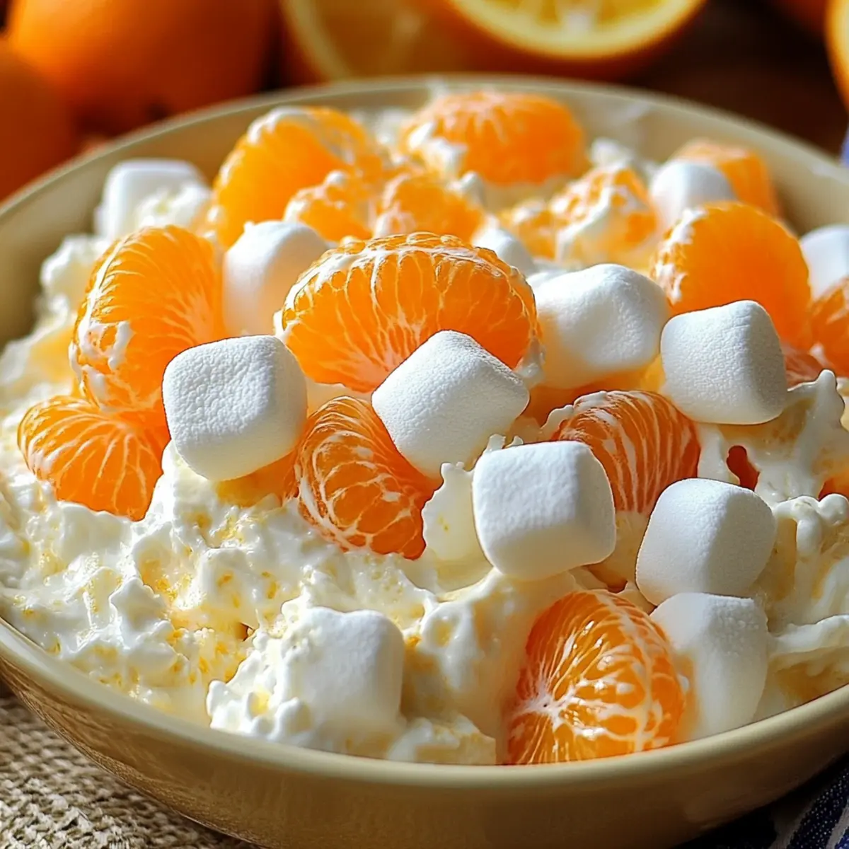 Refreshing Orange Dreamsicle Salad for Easy Summer Delight