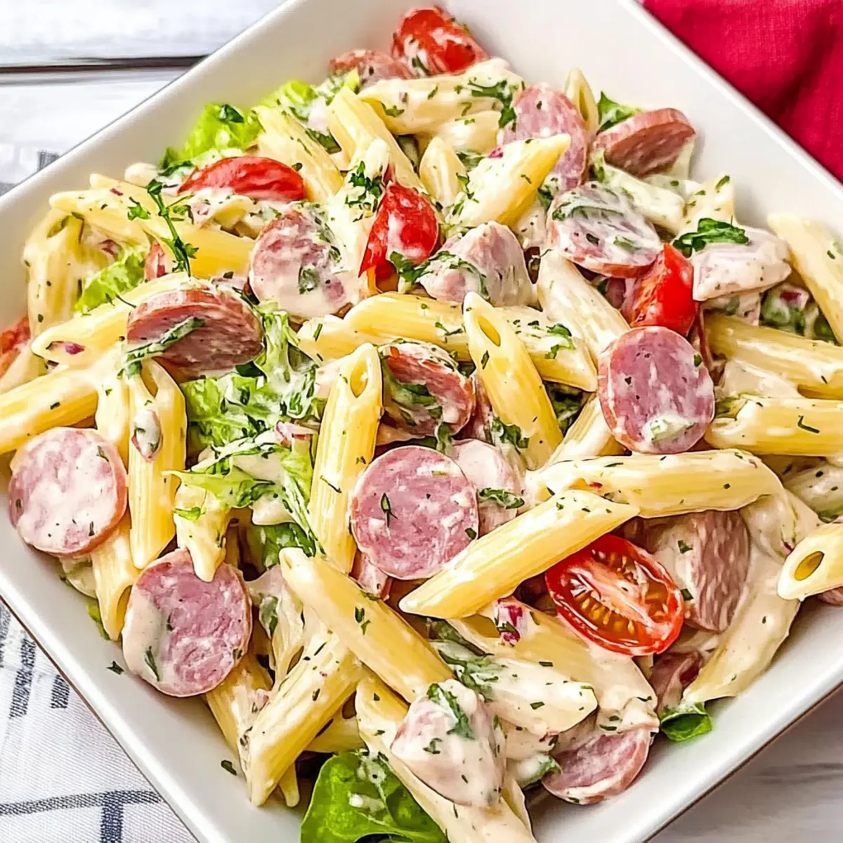 Italian Hoagie Pasta Salad: A Tasty Twist on Tradition
