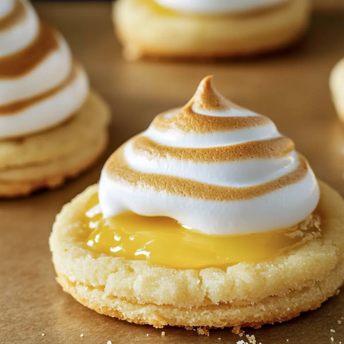 Zesty Lemon Meringue Pie Cookies for Sweet Moments