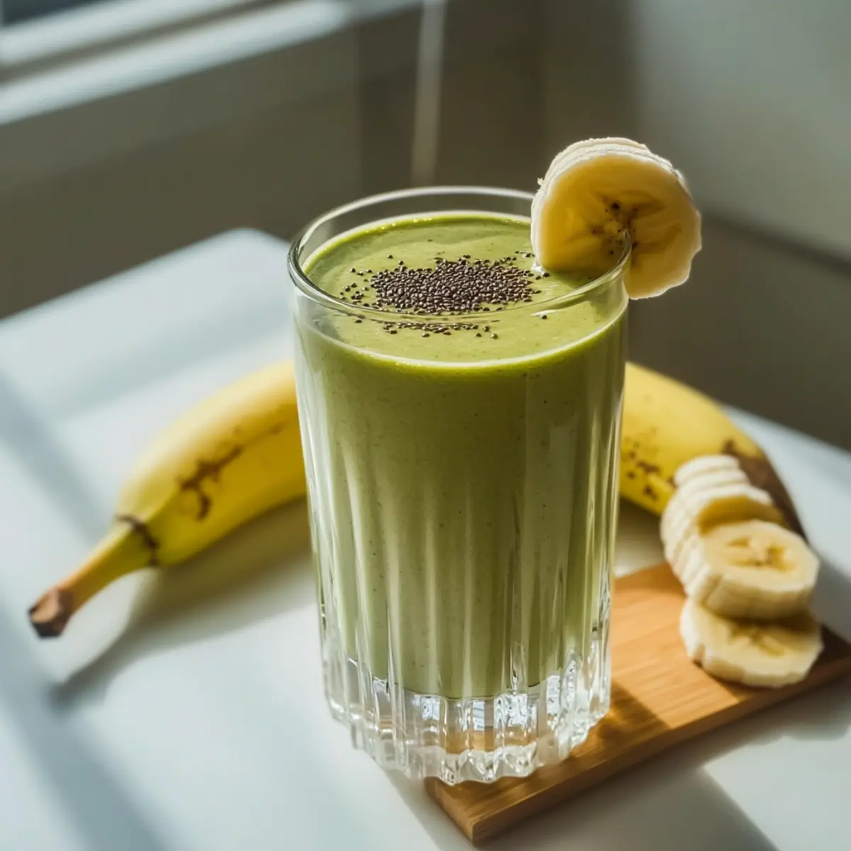 Creamy Energizing Banana Matcha Smoothie Recipe for a Boost