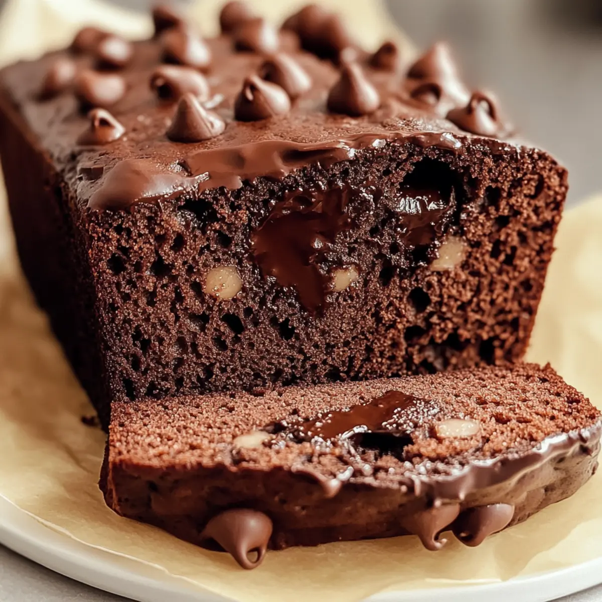 Double Chocolate Greek Yogurt Banana Bread: Guilt-Free Indulgence