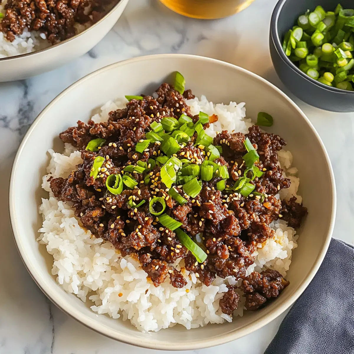 Savory Korean Beef Bowl: Quick, Easy, and Totally Delicious