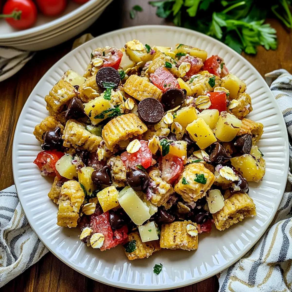 Horiatiki Pasta Salad: A Fresh Taste of Greek Village Life