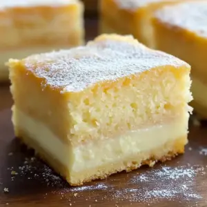 Vanilla Magic Custard Cake