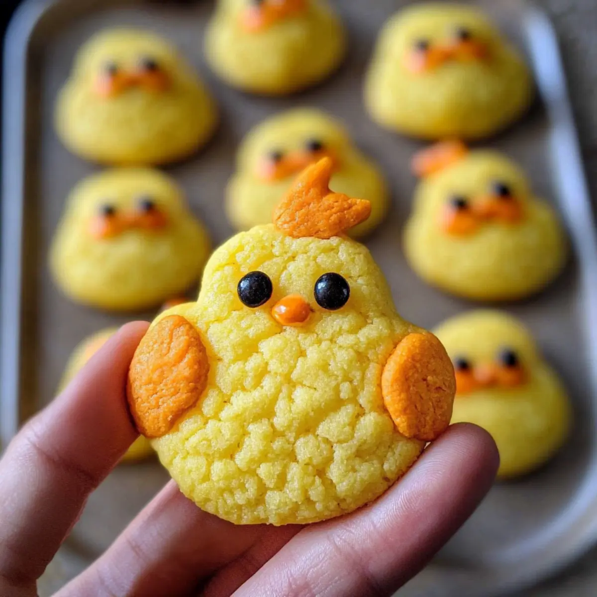 Delicious Chick Cookies to Brighten Your Spring Celebrations