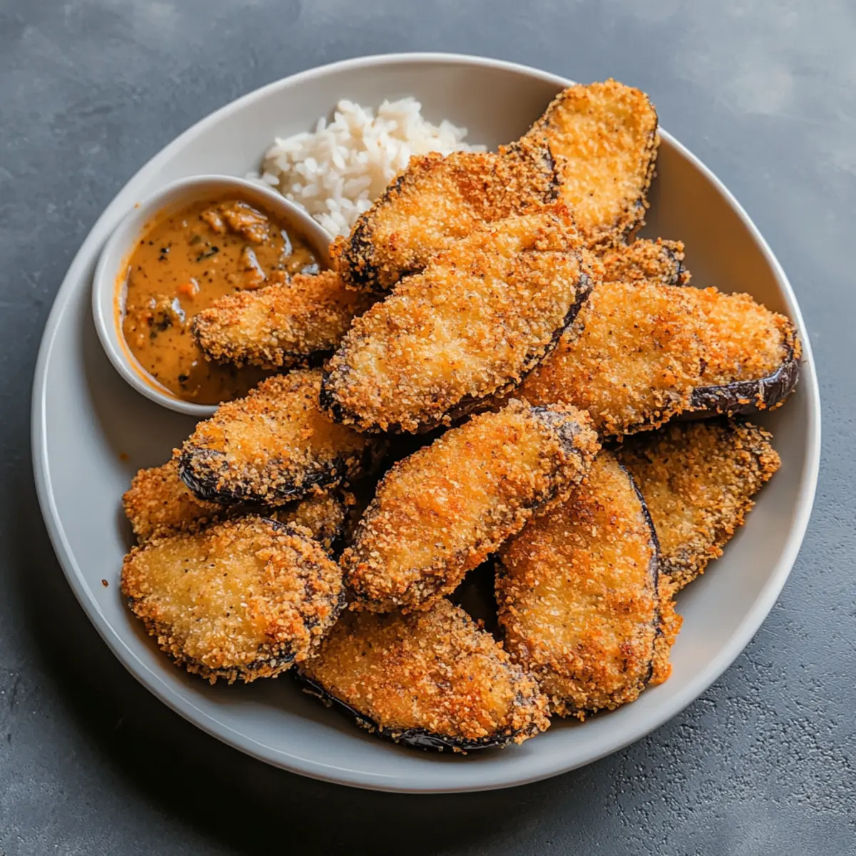 Crispy Eggplant ‘Katsu’ Perfectly Crisped for Vegan Delights