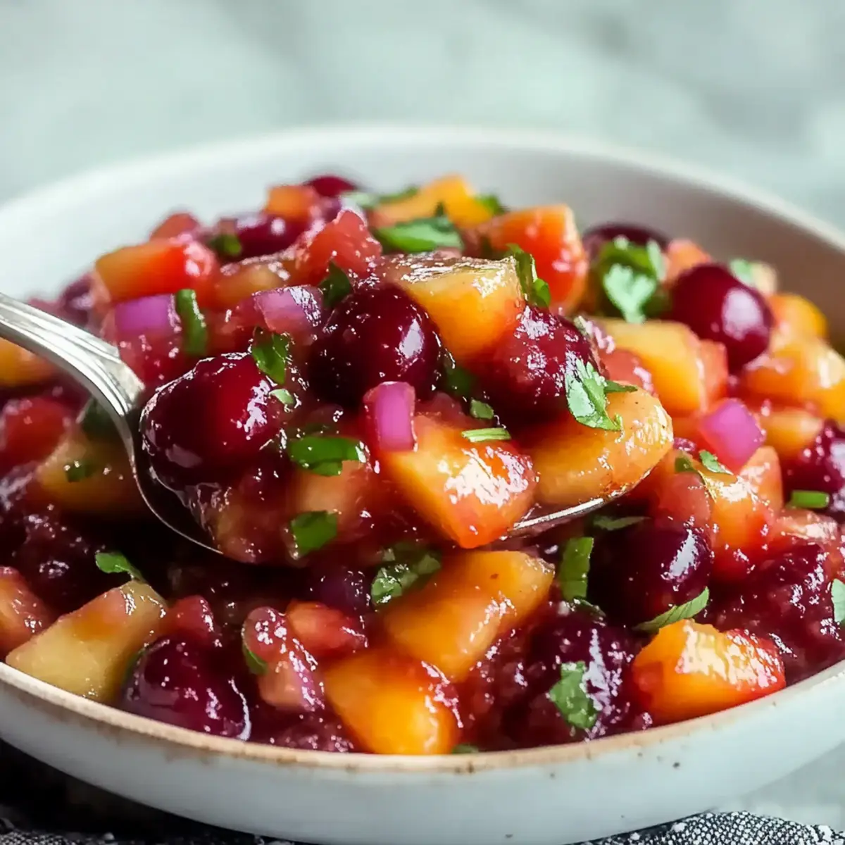 Delicious Peach Cherry Salsa that Elevates Summer Snacking