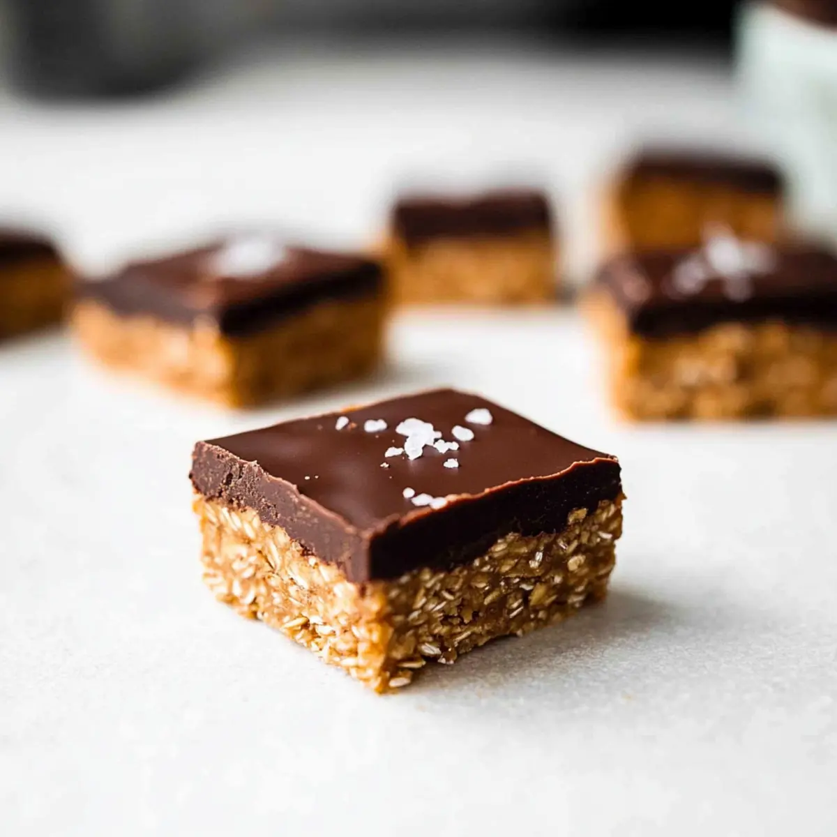 No Bake Chocolate Peanut Butter Oatmeal Bars: Guilt-Free Indulgence