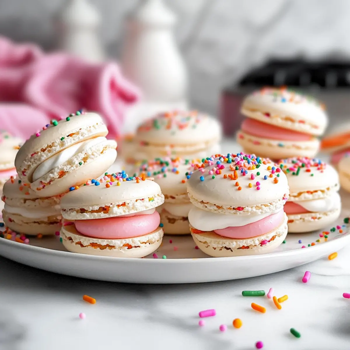 Birthday Cake Macarons That Take You Back to Sweet Memories