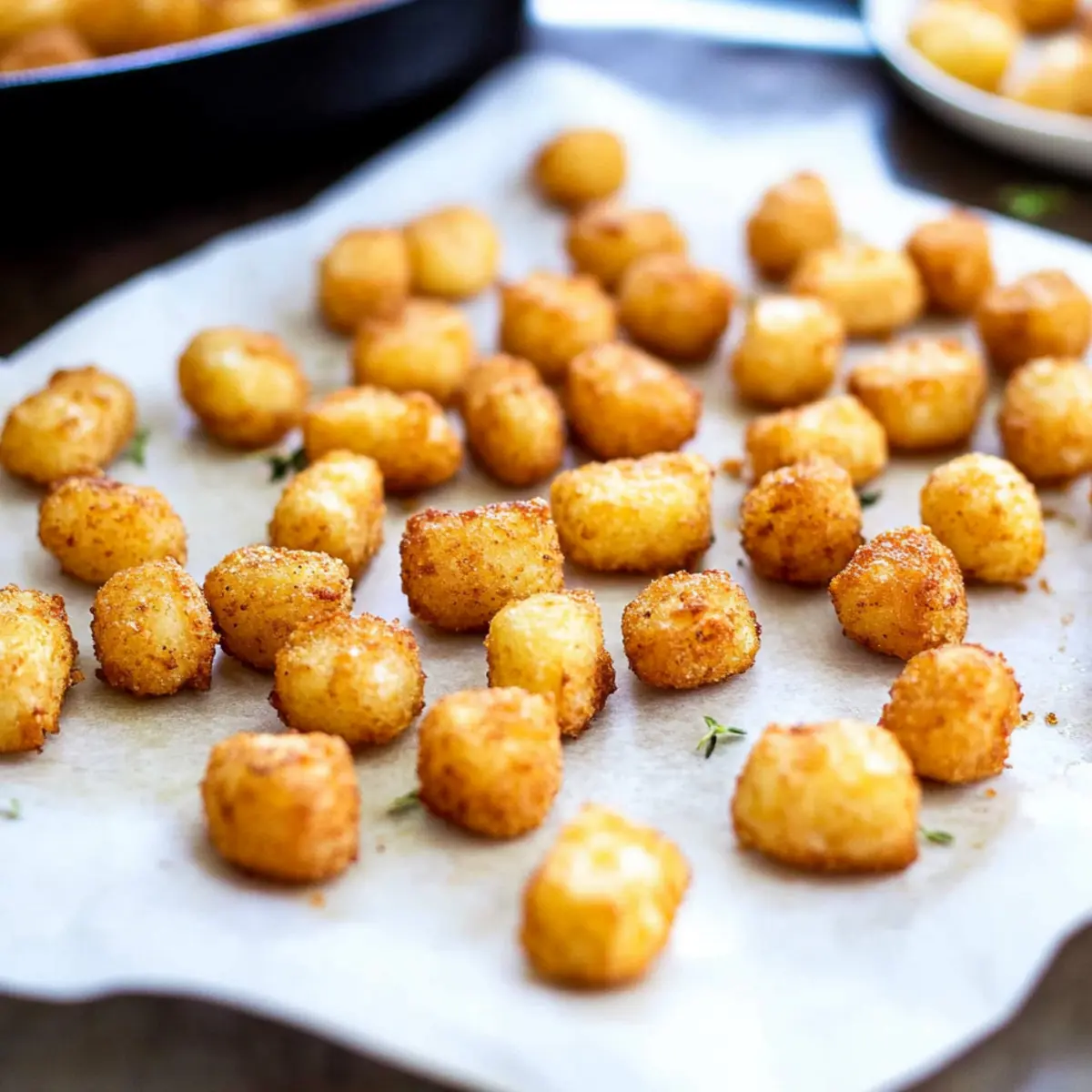 Crispy Homemade Potato Tots That Will Wow Your Taste Buds