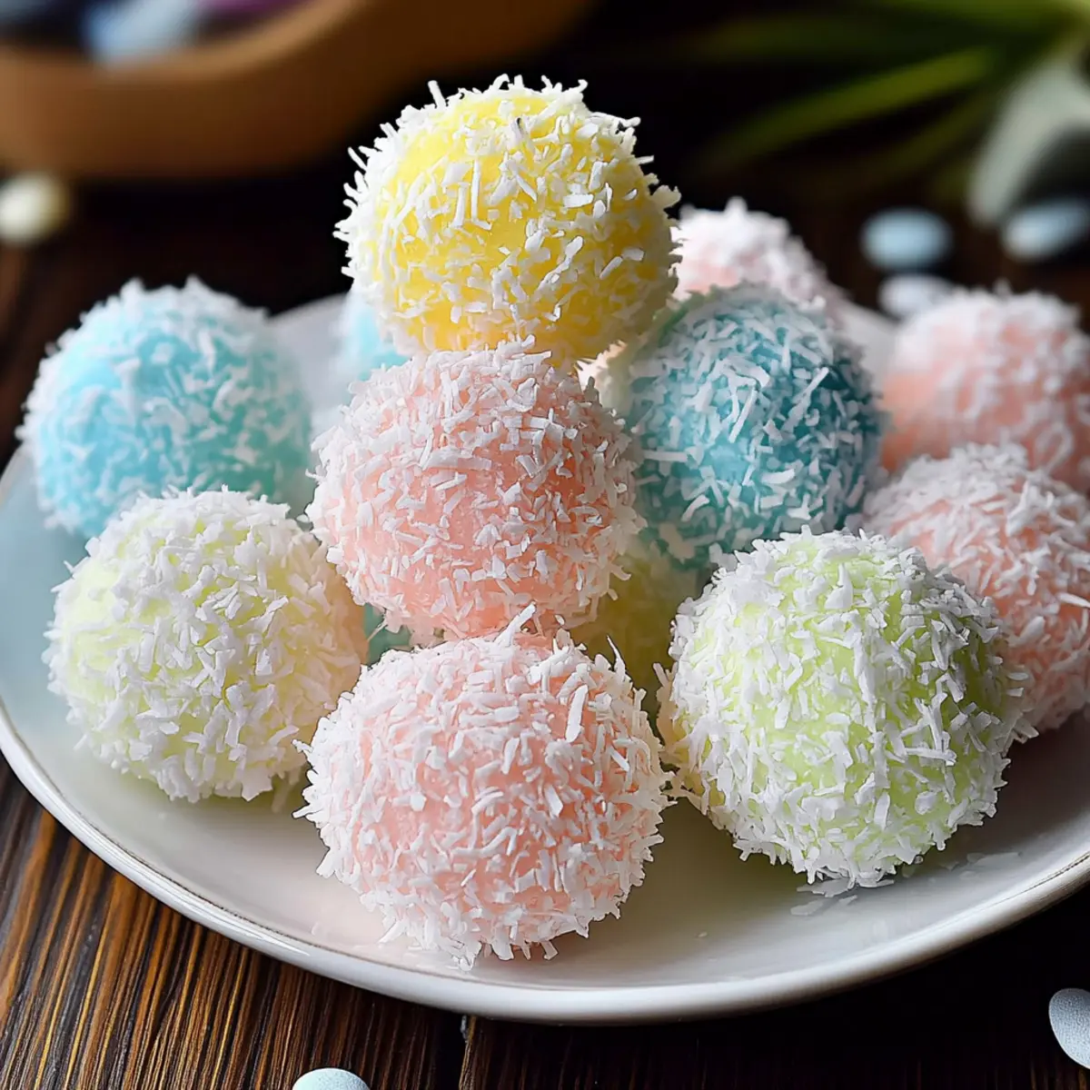 Easter Bunny Coconut Tails – No-Bake Joy for Everyone!