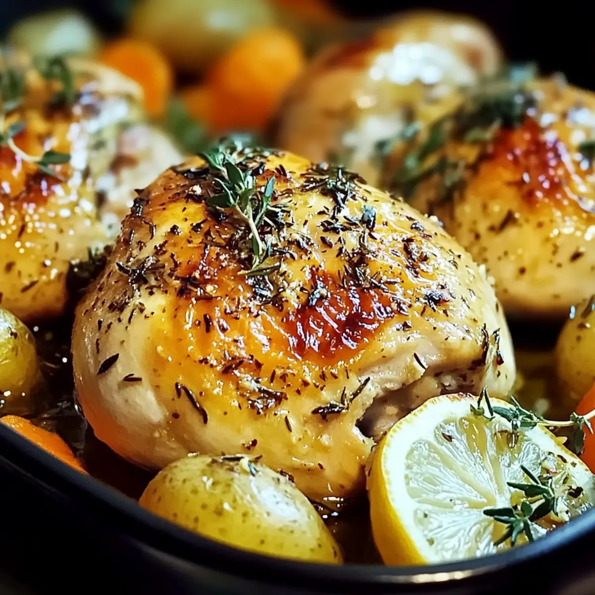 Easter Herb-Roasted Lemon Chicken: Juicy Flavor for Celebrations