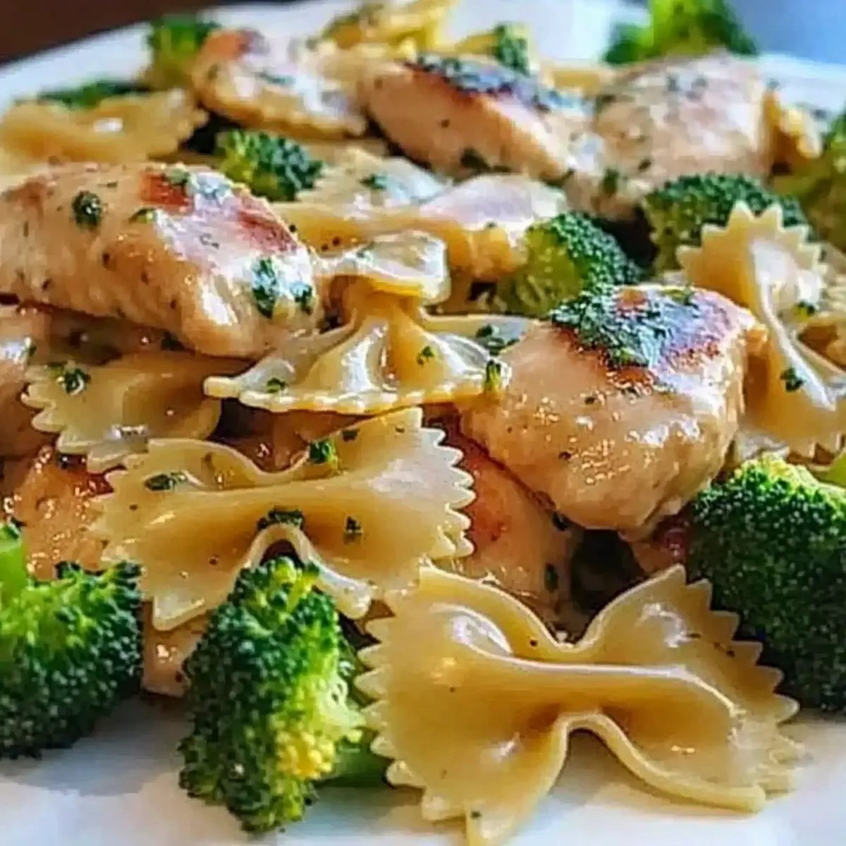 Savor Cowboy Butter Lemon Bowtie Chicken for Dinner Bliss