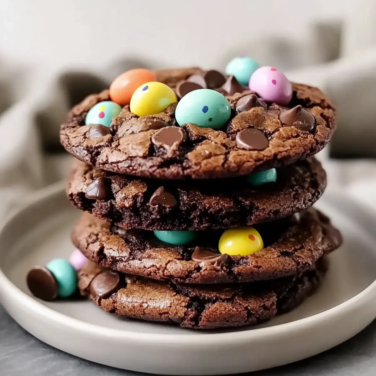 Classic Easter Egg Brownie Cookies: A Festive Chocolate Delight