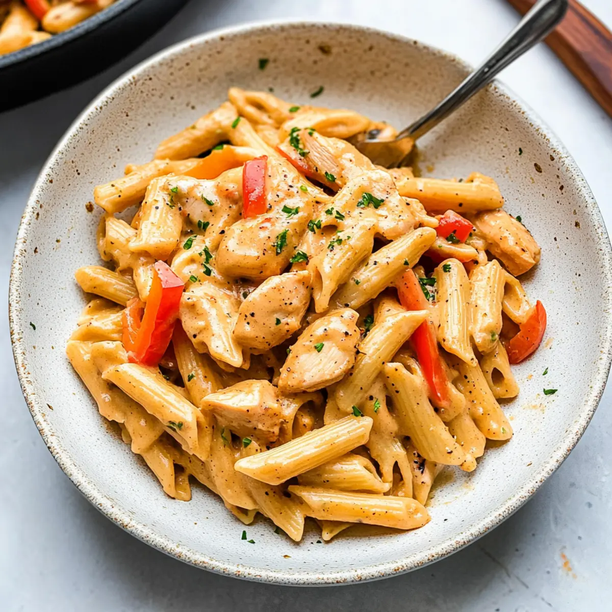 Creamy Cashew Cream Cajun Chicken Pasta You’ll Crave