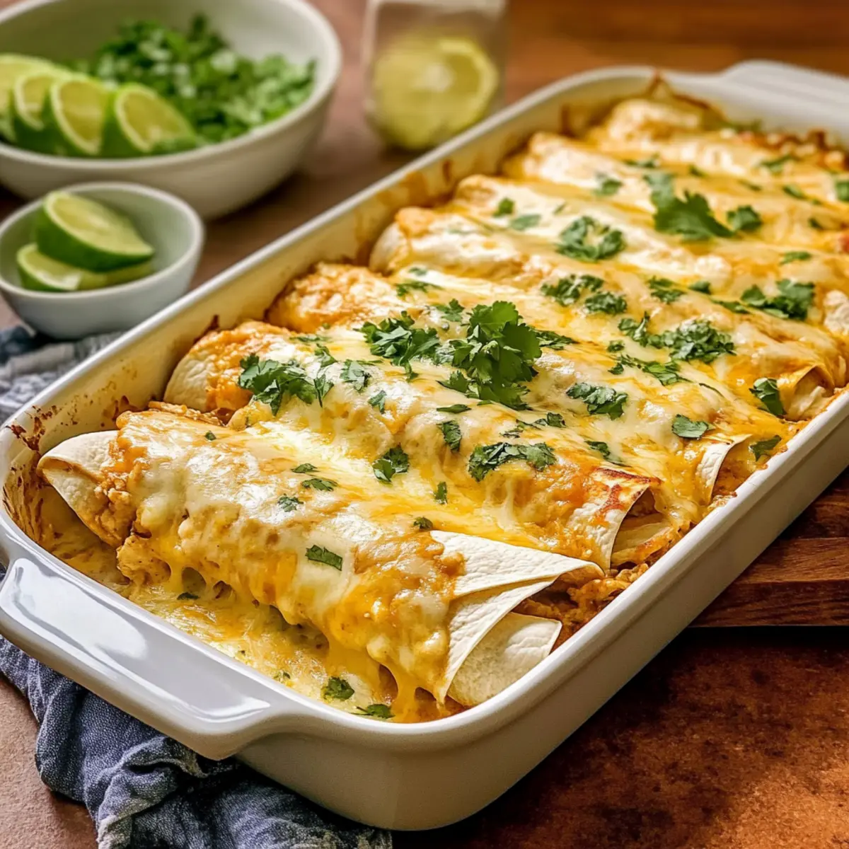 Creamy Chicken Enchilada Casserole Recipe for Cozy Nights