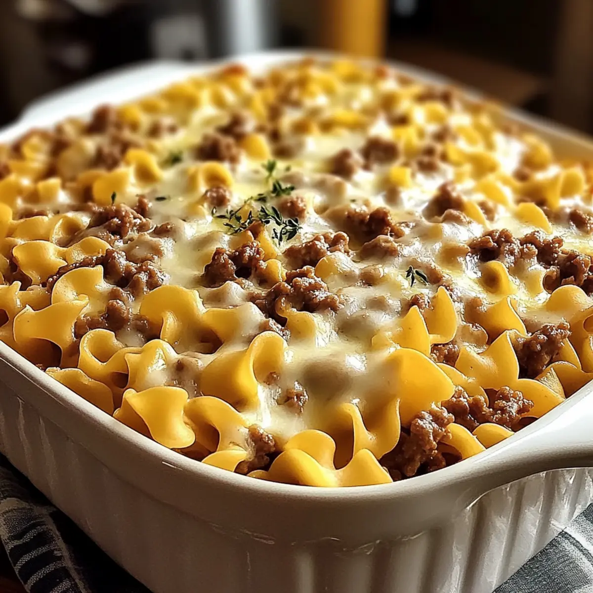 Sour Cream Beef Noodle Casserole: Comfort in Every Bite