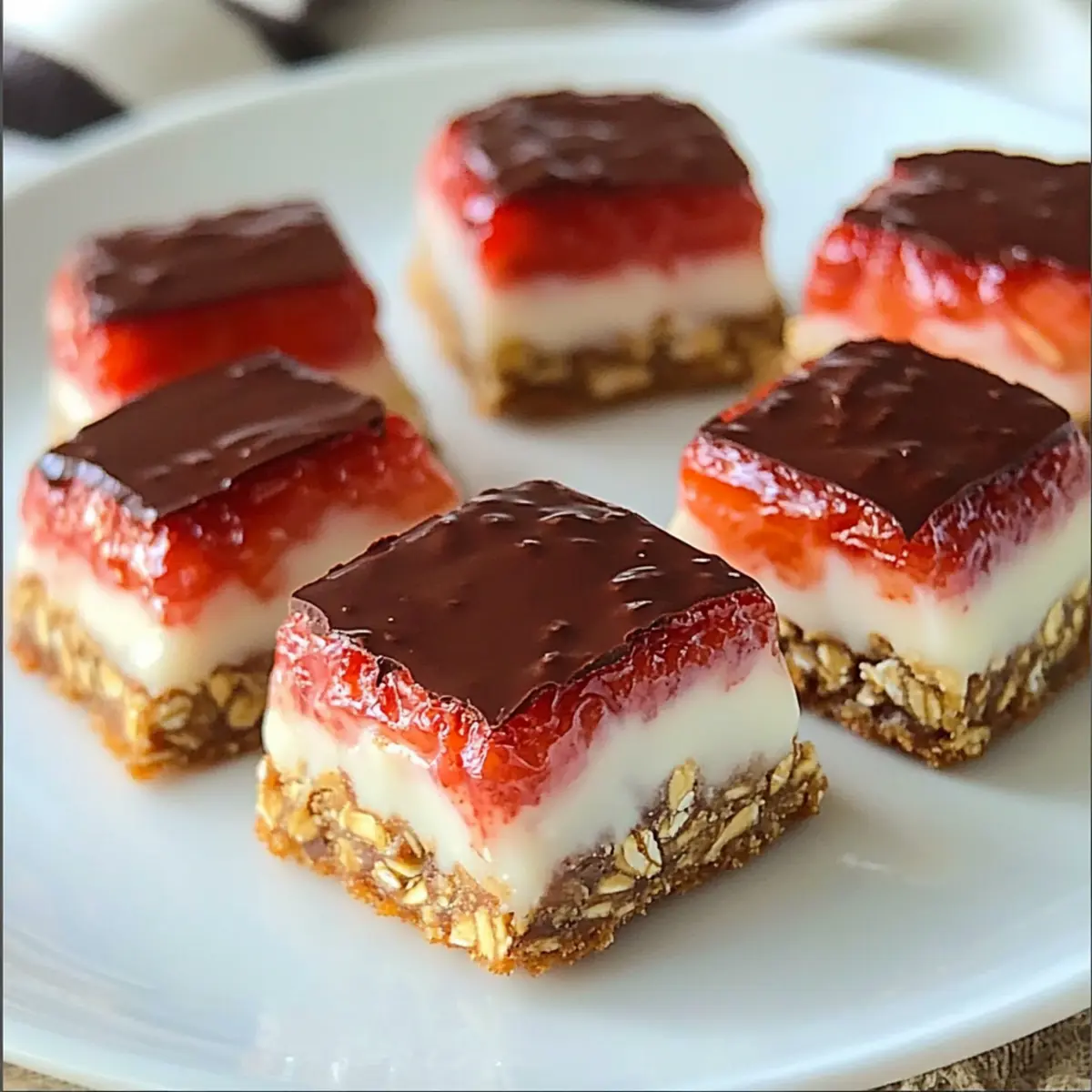 No-Bake Strawberry Cheesecake Bars: Sweet, Creamy Perfection