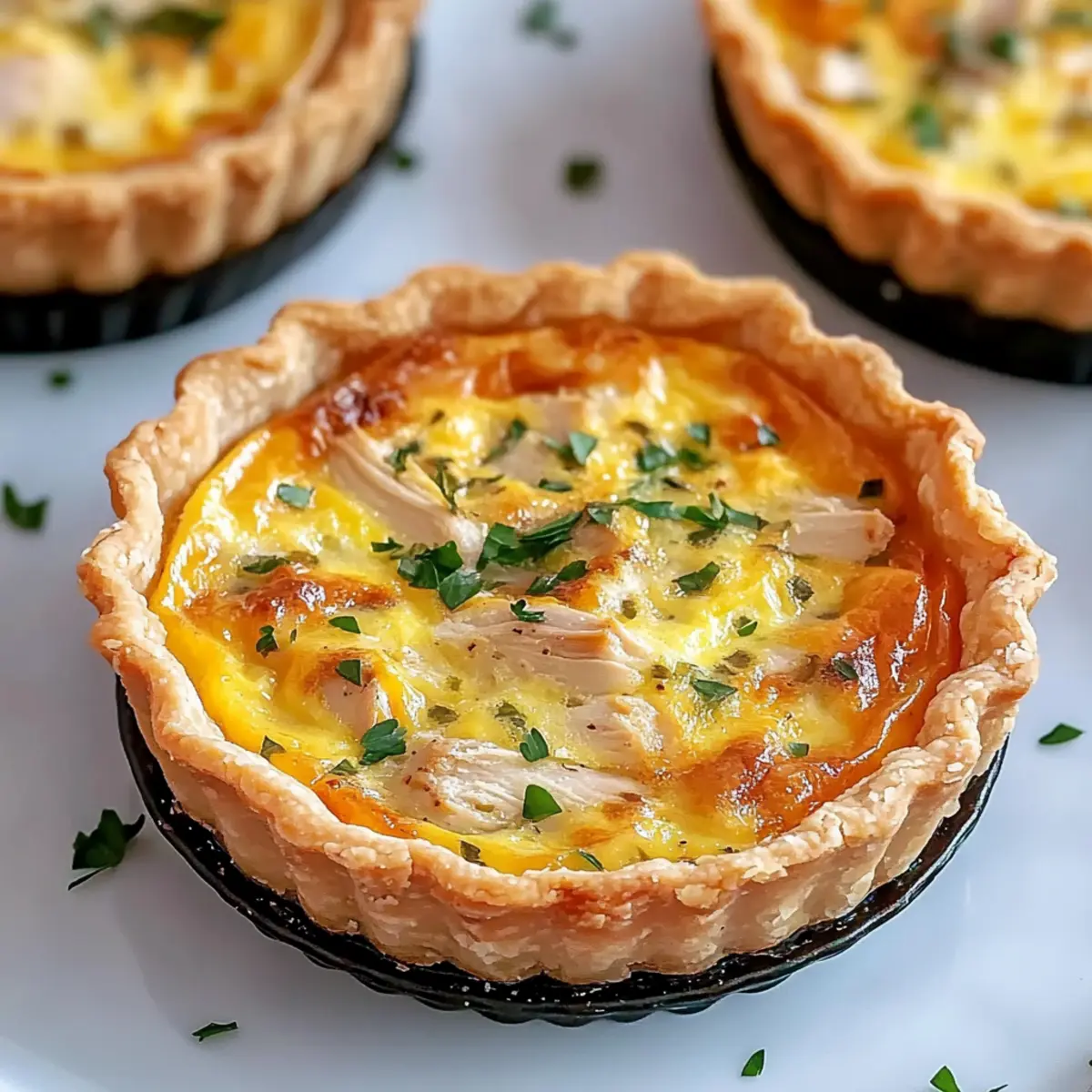 Savory Easy Mini Chicken Quiche for Quick Brunch Bliss